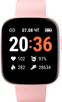 Умные часы Geozon Marathon (розовый) 