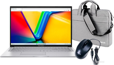 Ноутбук ASUS Vivobook 17 X1704VA-AU731 Cool Silver (90NB10V1-M00UE0) 