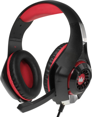 Наушники CrownMicro CMGH-101T (красный) 