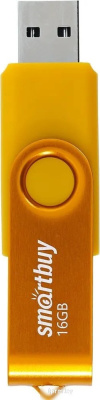 USB Flash SmartBuy Twist 16GB (желтый) 
