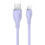 Кабель Baseus Pudding Series Fast Charging Cable 2.4A USB Type-A - Lightning (1.2 м, фиолетовый) Кабель Baseus Pudding Series Fast Charging Cable 2.4A USB Type-A - Lightning (1.2 м, фиолетовый)