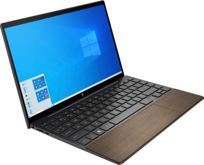 HP Envy 13/i7-1165G7/13.3 FHD BV IPS flush glass/UMA/16GB/512GB/W11H plus/noODD/Elite USB-C Hub/FPR/Nightfall Black+wood ноутбук 4Z2G4EA 