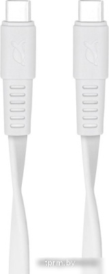 Кабель Rivacase Type-C Type-C PS6005 WT12 (1.2 м, белый) 