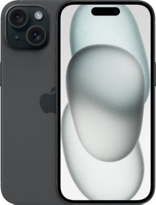 Телефон Apple iPhone 15 256GB (черный)