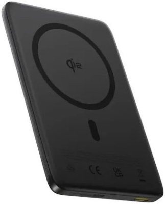 Внешний аккумулятор Baseus PicoGo AM41 Ultra-Slim Qi2 Magnetic Power Bank 10000mAh (черный)