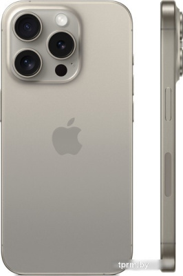 Смартфон Apple iPhone 15 Pro 128GB (природный титан) 