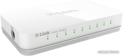 Неуправляемый коммутатор D-Link DGS-1008A/F1A 