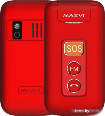 Мобильный телефон Maxvi E5 (красный) 