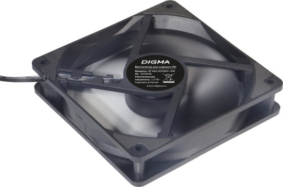 Вентилятор для корпуса Digma DFAN120PWM-1BK 