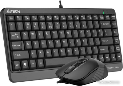 Офисный набор A4Tech Fstyler F1110 (черный/серый) 