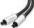 Кабель Ugreen AV108 10542 Toslink (1.5 м, черный) 