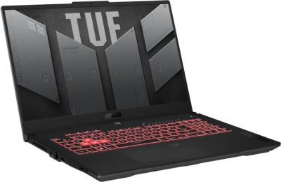 Игровой ноутбук ASUS TUF Gaming A17 2023 FA707NVR-HX010 + подставка ICE COOREL E5 (черный) 