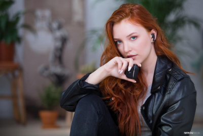 Наушники AccesStyle Indigo II TWS (черный) 