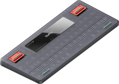 Клавиатура NuPhy Air75 V2 Lunar Gray (NuPhy Low Profile Moss) 