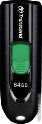 Transcend JetFlash 790C 64GB (черный/зеленый) 