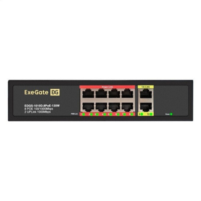 ExeGate EDGS-1010D.8PoE-120W 