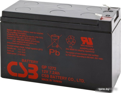 Аккумулятор для ИБП CSB GP1272 (12В/7.2 А·ч) 
