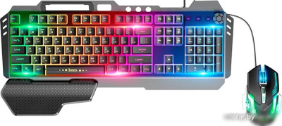 Клавиатура + мышь Hoco GM12 (с кириллицей) 