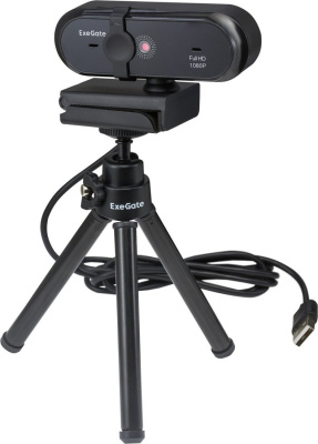 Веб-камера для стриминга ExeGate Stream C925 Wide FullHD T-Tripod 