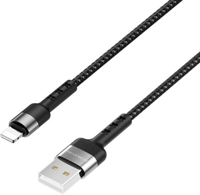 Кабель Borofone BX34 Ligthtning 1 м (черный) 