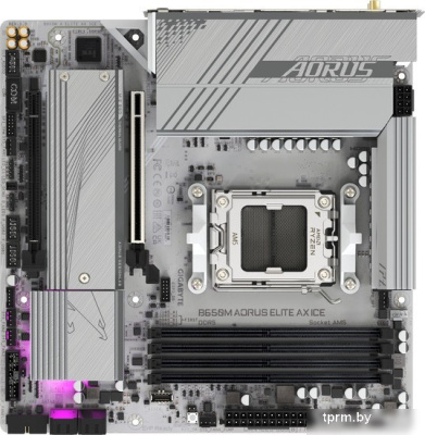 Материнская плата Gigabyte B650M Aorus Elite AX Ice 