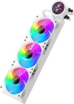 Система жидкостного охлаждения для процессора 1stPlayer TS4 360 (белый) 