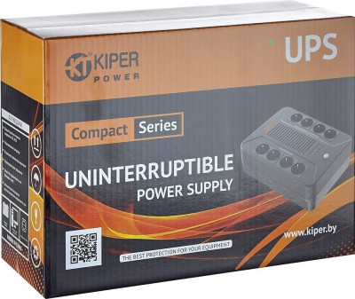 Источник бесперебойного питания Kiper Power Compact B850 (850VA/480W) 