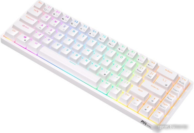 Клавиатура Royal Kludge RKG68 RGB (белый, RK Red) 