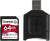 Карта памяти Kingston Canvas React Plus SDXC 64GB (с кардридером) 