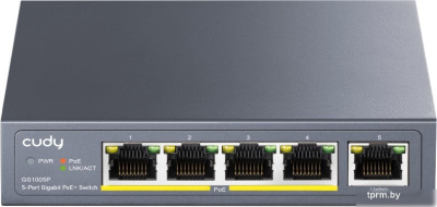 Неуправляемый коммутатор Cudy GS1005P 1.0 