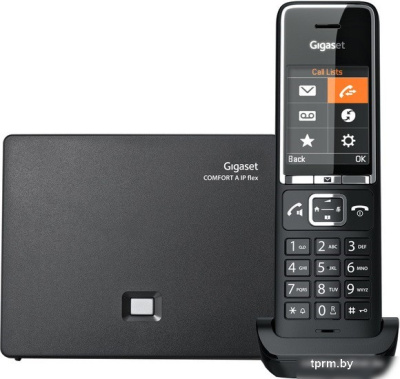 Радиотелефон Gigaset Comfort 550A RUS (черный) 