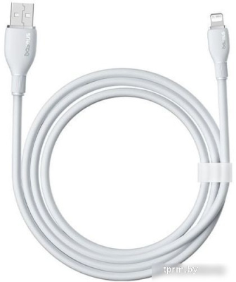 Кабель Baseus Pudding Series Fast Charging USB Type-C - Lightning (2 м, белый) 