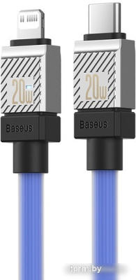 Кабель Baseus CoolPlay Series USB Type-C - Lightning (2 м, голубой) 