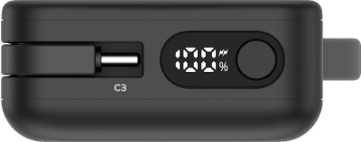 Внешний аккумулятор Momax 1-Power Vital+ Built-In USB-C IP138 10000mAh (черный) 