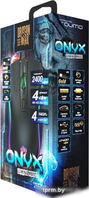 Игровая мышь QUMO Dragon War Onyx 