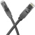 Кабель Borofone BUS01 RJ45 - RJ45 (5 м, черный) Кабель Borofone BUS01 RJ45 - RJ45 (5 м, черный)