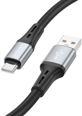 Кабель Borofone BX88 USB Type-A USB - Type-C (1 м, черный) 