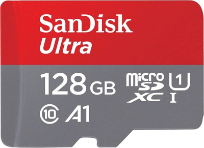 Карта памяти SanDisk Ultra SDSQUAB-128G-GN6MN microSDXC 128GB 