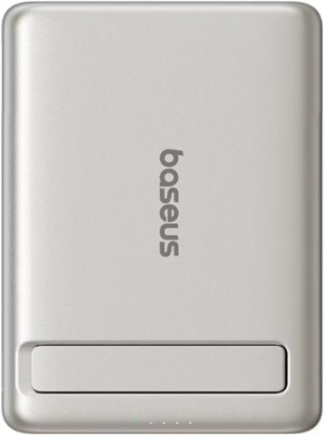 Внешний аккумулятор Baseus PicoGo AM31 Mini Magnetic Power Bank with Stand 20W 5000mAh (титановый)
