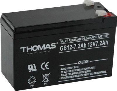 Thomas GB 12-7.2 12V 7.2Ah 