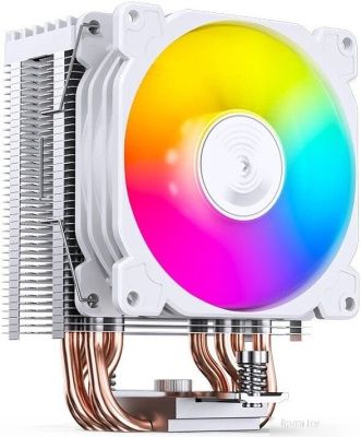 Кулер для процессора Jonsbo CR-1400E ARGB (белый) 