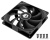 Вентилятор для корпуса ID-Cooling FL-12025K Вентилятор для корпуса ID-Cooling FL-12025K