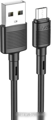 Кабель Hoco X83 USB Type-A - microUSB (1 м, черный) 
