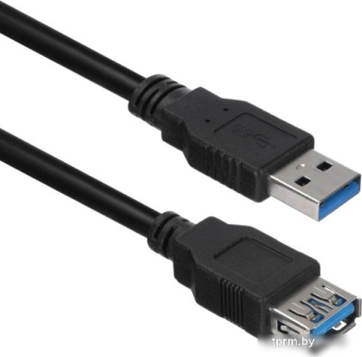 Адаптер ACD ACD-U3AAF-30L USB Type-A - USB Type-A (3 м, черный) 