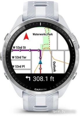 Умные часы Garmin Forerunner 965 (белый/серый) 