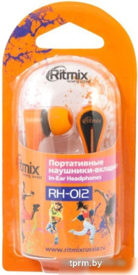 Наушники Ritmix RH-012 (оранжевый) 