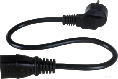 Кабель Lanmaster LAN-PP19/SHA-0.5-BK 