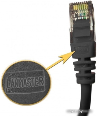 Кабель Lanmaster LAN-PC45/U5E-7.0-BK 