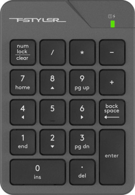 Цифровой блок A4Tech Fstyler FGK21C (серый)