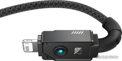 Кабель Baseus Unbreakable Series USB Type-A - Lightning (1 м, черный) 